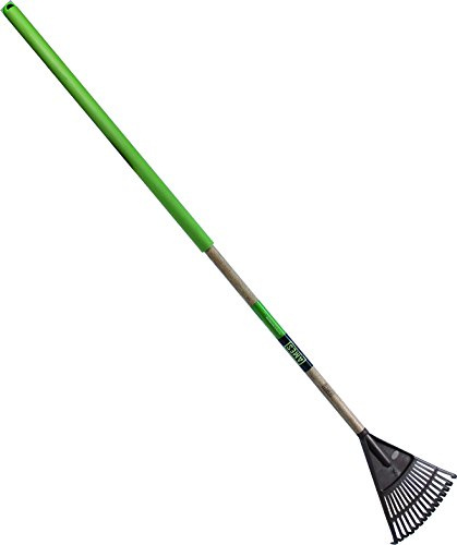 AMES 2916600 8-Inch Poly Floral Shrub Rake with Hardwood Handle, 55