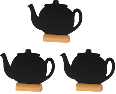 Securit FBT- Teapot-3 Kreidetafel maximal 10 x 12,5 cm | Einfach zu reinigen - Robuste Verarbeitung