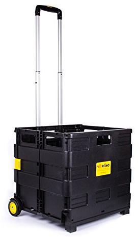 Carbest – Carrito de transporte plegable para botellas de gas, soporta hasta 35 kg para caravana y autocaravana