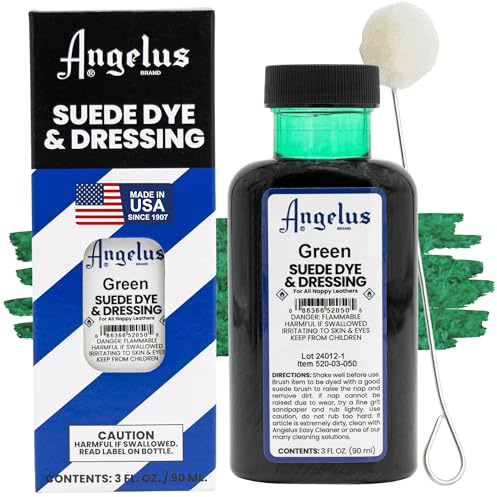 Angelus Suede Dye Green