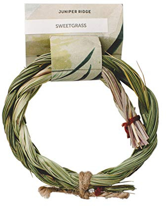 Juniper Ridge Sweetgrass Braid | Aromatherapy | Natural Incense | No Synthetic Fragrance | 6 Inch Braid | Single Count