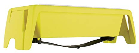 Warner Manufacturing 10 Grip & Go Lightweight Plastic Drywall Mud Pan, 10827,Yellow