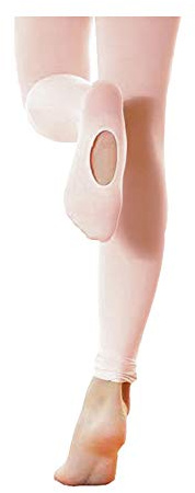 Stelle Girls Women Ballet Dance Convertible Tights Ultra Soft Pro Transition Tights (BP, 9-14years)