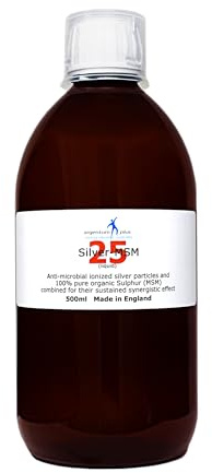 Silber-MSM 25 (flüssig) - 500 ml