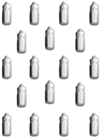 CK Products 3.5cm Baby Bottle Chocolate Mould