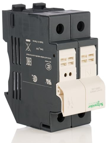 PORTAFUSI 2P 32A 10 X 38 MM