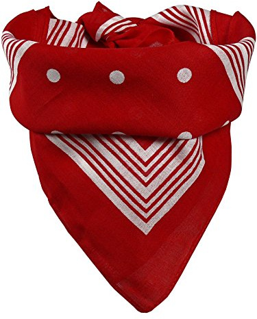 Harrys-Collection Bandana Kopftuch Zimmermannstuch 100% Baumwolle, schwarz | vielseitiges Dreieckstuch für Freizeit und Sport, sehr weicher Stoff, modisches Accessoire, beidseitig bedruckt