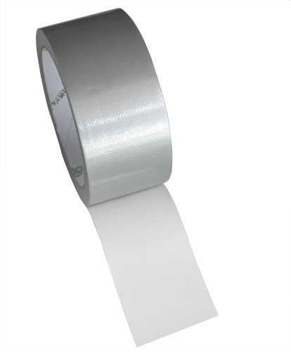 FiveSeasonStuff All Season High Strength Adhesive Single Sided Duct Tape, Carpet Tape, Strong Water resistant Tape 4.5cm x 10M (Duct Tape - Grey)