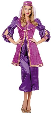 Orientalin lila Kostüm für Damen