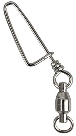 emma kites Fishing Swivel with Coastlock Snap Ball Bearing Solid Welded Ring Connector of Kite Line and Bridle Fishing Terminal Tackle Accessories