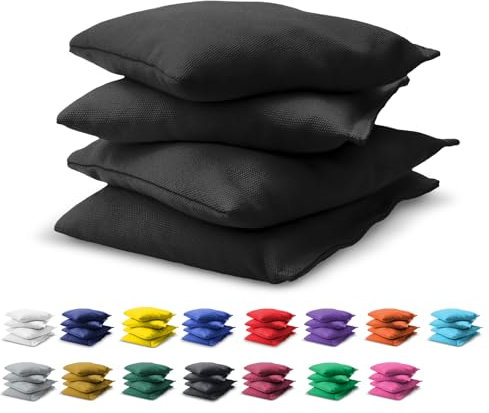 GoSports Sitzsäcke Cornhole Bean Bags Set, One Size