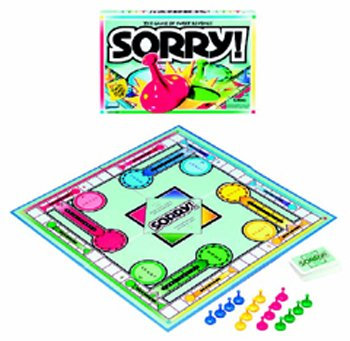 4 Pack GENERAL SALES INC - HASBRO GAMES SORRY