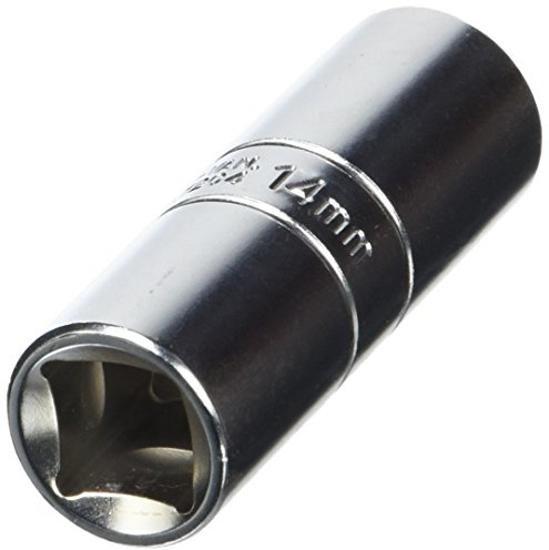 KS Tools 922.1204 Douille bougie ULTIMATE 1/2'', 12 pans 14 mm | Douille bougie ULTIMATE 1/2'', 12 pans 14 mm, Chrome Vanadium, résistant