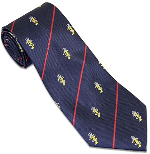 REME Crest Polyester Regimental Tie
