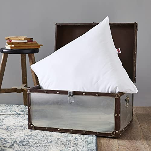 Dodo 64476 Calgary kudde, gås- och ankdun/fjädrar, 65 x 65 cm, vit