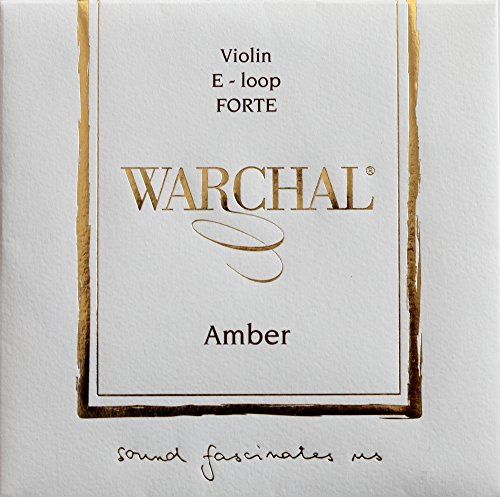 Amber Forte Violín Cuerdas con honda