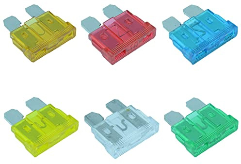 30 x Standard Blade Fuses 5A 10A 15A 20A 25A 30A Car Auto (Pack of 30) Assortment Kit
