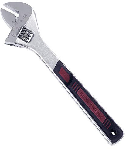 KRAFTWERK Clé à molette ind. 6 150 mm av. échelle