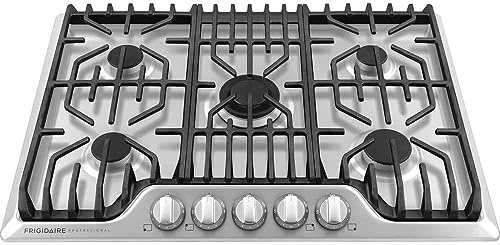 Electrolux Frigidaire Professional FPGC3077RS 30 Gas Cooktop in Stainless Steel
