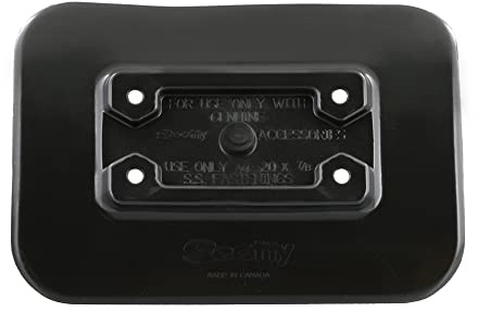 Scotty 0341-BK Klebepad für Schlauchboote, schwarz