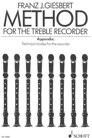 Method for the Treble Recorder: Alt-Blockflöte.