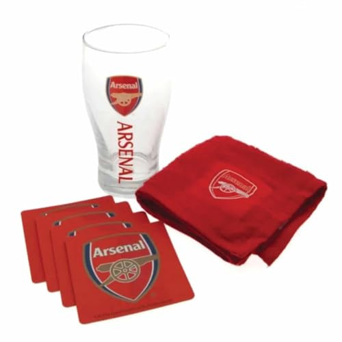 Arsenal FC Football Club Mini Bar Set Official Football Merchandise