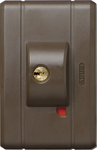 ABUS Fenster-Zusatzsicherung FTS99 AL0125 - Fensterschloss 2 verkrallenden Stahlriegeln, gleichschließend - ABUS-Sicherheitslevel 10 - 31748 - Braun