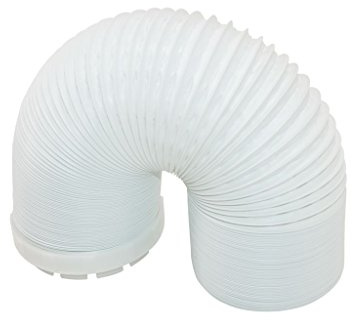 Ufixt Universal Tumble Dryer Vent Hose Kit | 2 Metre Flexible Ducting | 4 Inch 100mm Adaptor | compatible with Hotpoint TS VTD