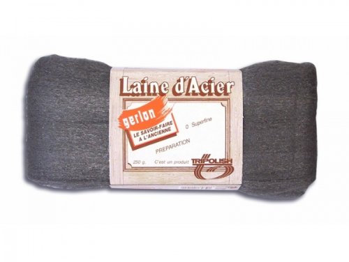 Laine d'acier GERLON 250g numéro 0 - E250
