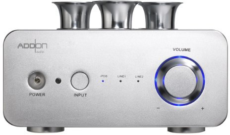 AddOn i-Concerto Amplificateur à Lampes Classe A avec station d'accueil pour iPod 2 X 5 W RMS