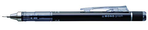 Tombow Mechanical Pencil Mono Graph, Black, 0.5mm (SH-MG11)
