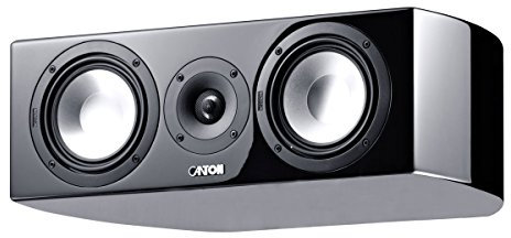 Canton 03014 Vento 856.2 Enceinte Centrale Noir Brillant