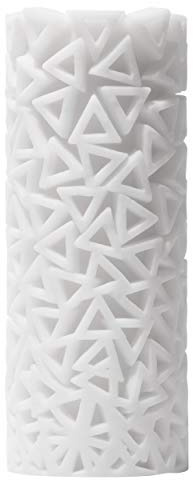 TENGA 3D Spiral Masturbator, White, 1 Count (Pack of 1)