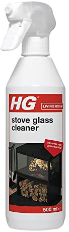 HG Stove Glass Cleaner Spray – Effective Fireplace, Oven & Hearth Cleaner for Soot, Tar & Grease – 500ml