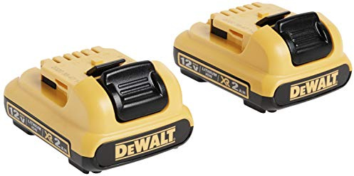 DEWALT DCB127-2 12V Max Lithium Battery, 2-Pack
