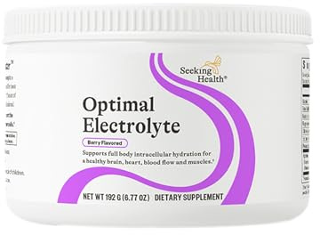 Seeking Health Optimal Electrolyte Powder - Electrolyte Powder with Sodium & Potassium - Support Digestion & Energy with Magnesium Electrolyte Supplement - Berry, 30 Servings