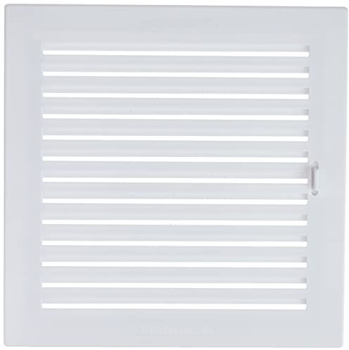 Anzapack 814331S – Griglia con chiusura, 20 x 20 cm. Plastica bianca.