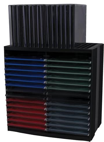 Fellowes CD Storage Unit, Holds 30 Discs