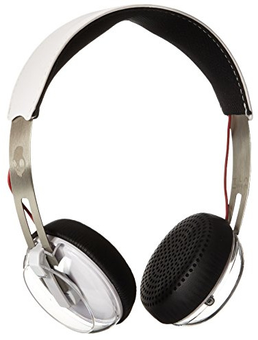 Skullcandy S5GRHT-472 Grind 2015 On-Ear Headphone with Taptech Playback Remote - White/Black/Red