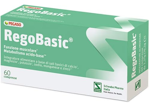 Regobasic 60 compresse - Integratore Alimentare A Base Di Sali Basici