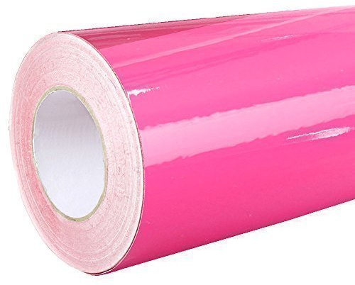 Oracal 621 - Pellicola adesiva - 5m x 63cm - Pellicola - Lamina mobili - Pellicola per plotter - Autoadesivo + GRATIS Rapido Kanpur Raschietto - 041 Fucsia
