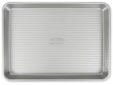 USA Pan Bakeware Quarter Sheet Pan, Warp Resistant Nonstick Baking Pan, Made in The USA from Aluminized Steel