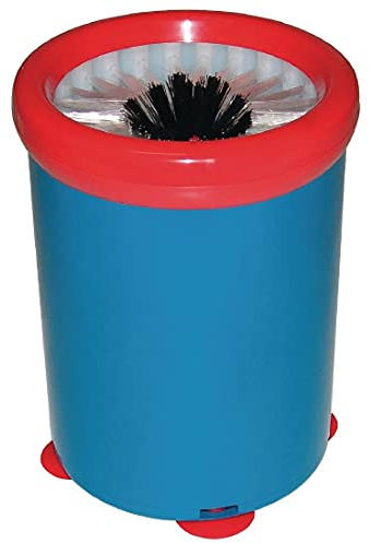 Jantex 8538 In Sink Manual Glasswasher, Blue and Red