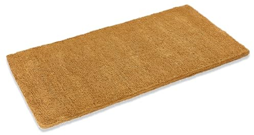 Kempf 2-Inch Thick Coco Coir Door Mat, 36 x 72 – Natural Fiber, Woven-Backed, Heavy-Duty for Indoor/Outdoor Front Door Entryway & Porch
