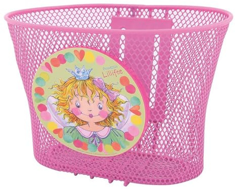Bike Fashion 825054 - Fahrradkorb Prinzessin Lillifee, Metall