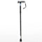 Drive Medical 10370BLK-6 Canne pliable avec poignée ergonomique en gel Noir