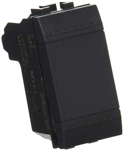 Deviatore L4003N 10A Living Light deviatore 1P 16 AX 250 Vac - Antracite