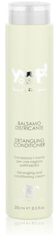 YUUP! - Conditioner Hunde und Katzen, 250 ml, Entwirrungsbalsam, sensitiv Spülung für Fellpflege Hund und Katze mit Bambus & Lotusblüte