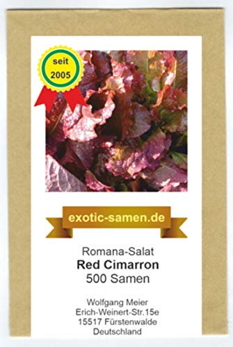 Romana-Salat - Red Cimarron (500 Samen)