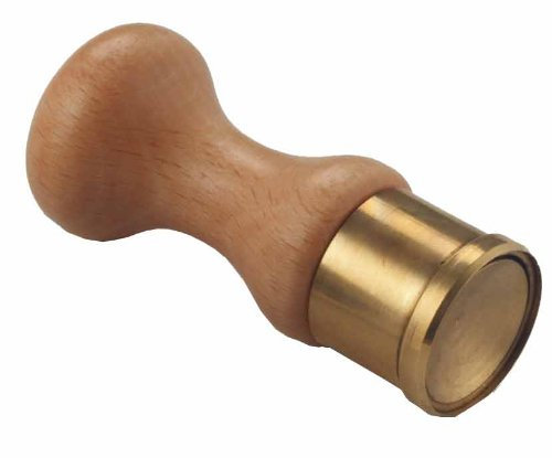 MAAJ® RAVIOLIAUSSTECHER Messing + BUCHE RUND Ø 30 mm MIT AUTOMATISCHEM AUSSSTOSSER